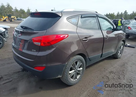 2014 Hyundai Tucson Se из США, поврежденный, VIN KM8JUCAG1EU941250